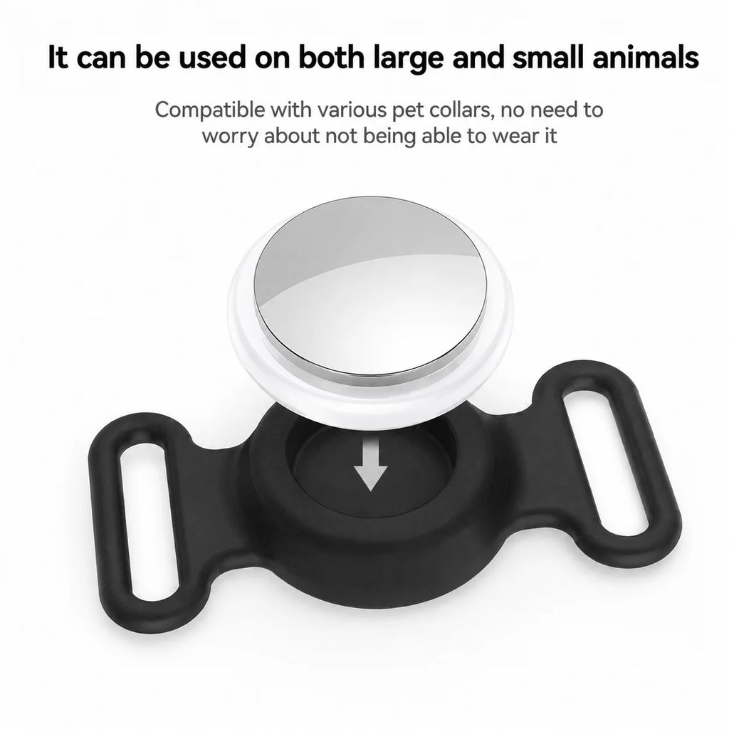 iOS Smart GPS Tracker & Premium Reflective Cat Collar Bundle Secure Adjustable Anti-Lost Location Finder for Kittens
