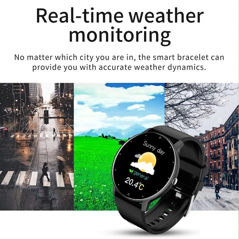 LIGE 2026 Smart Watch Women Men Ladies Gift Sport Fitness Men Watches Heart Rate Monitor Waterproof Smartwatch For Android IOS