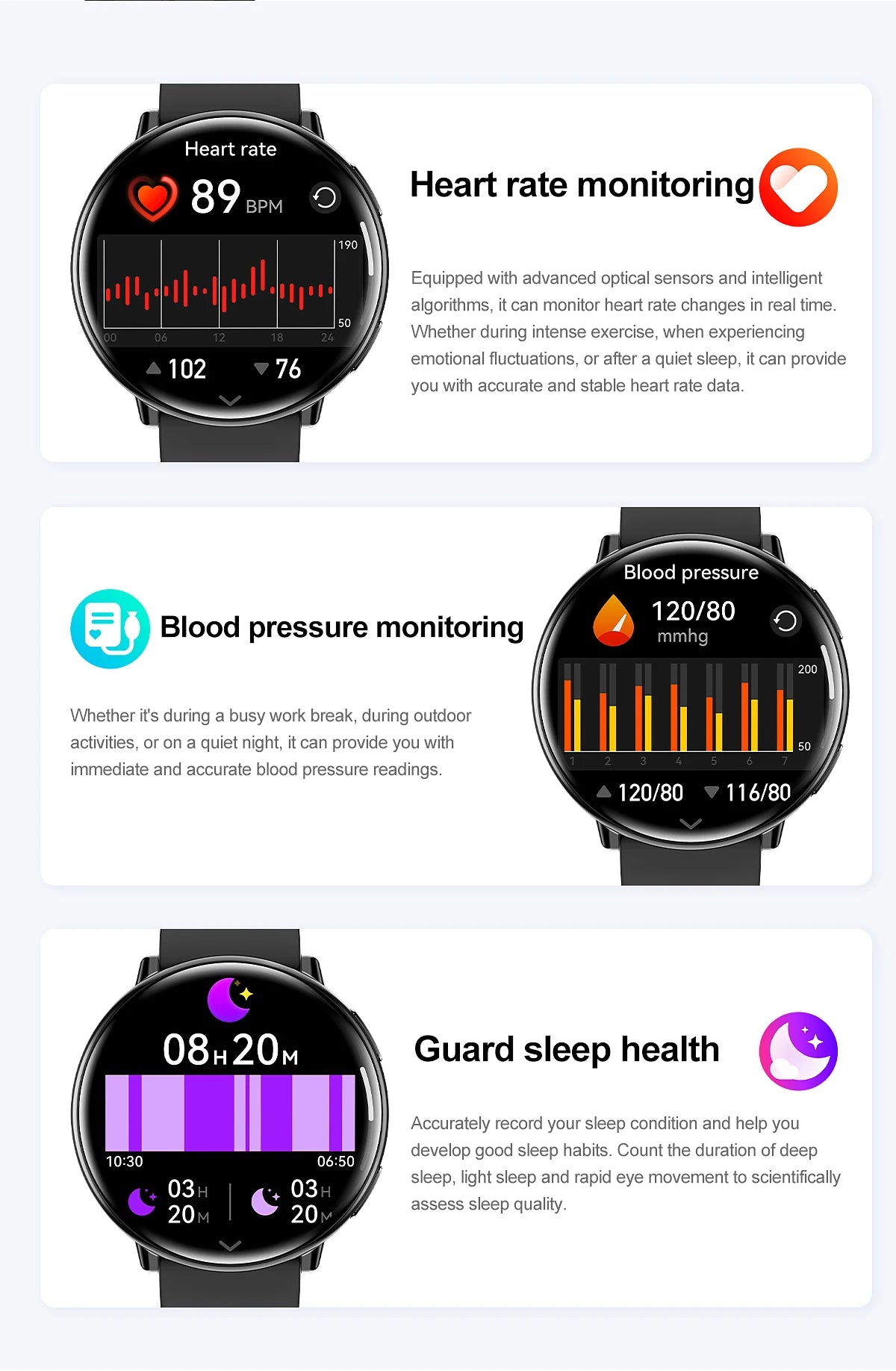 2026New Active 2 Smart Watch Built-in GPS for Women Men IP68 Waterproof Sports Watches Heart Rate Monitor Ultra-Thin Smartwatch