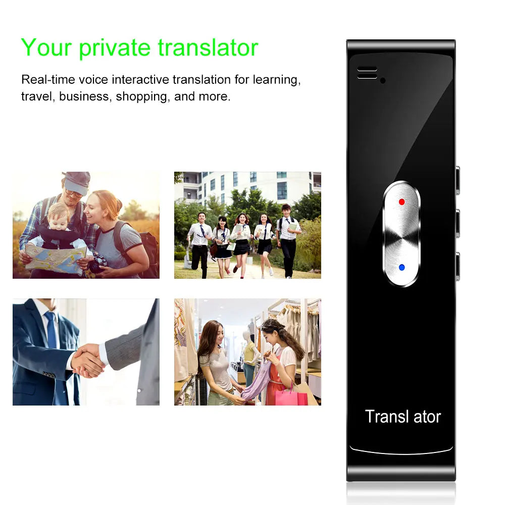 Accurate Translation And Rapid Response Multi-Languages T8S Translator Offline Bluetooth-Compatib Can Adapt To Noisy Environment