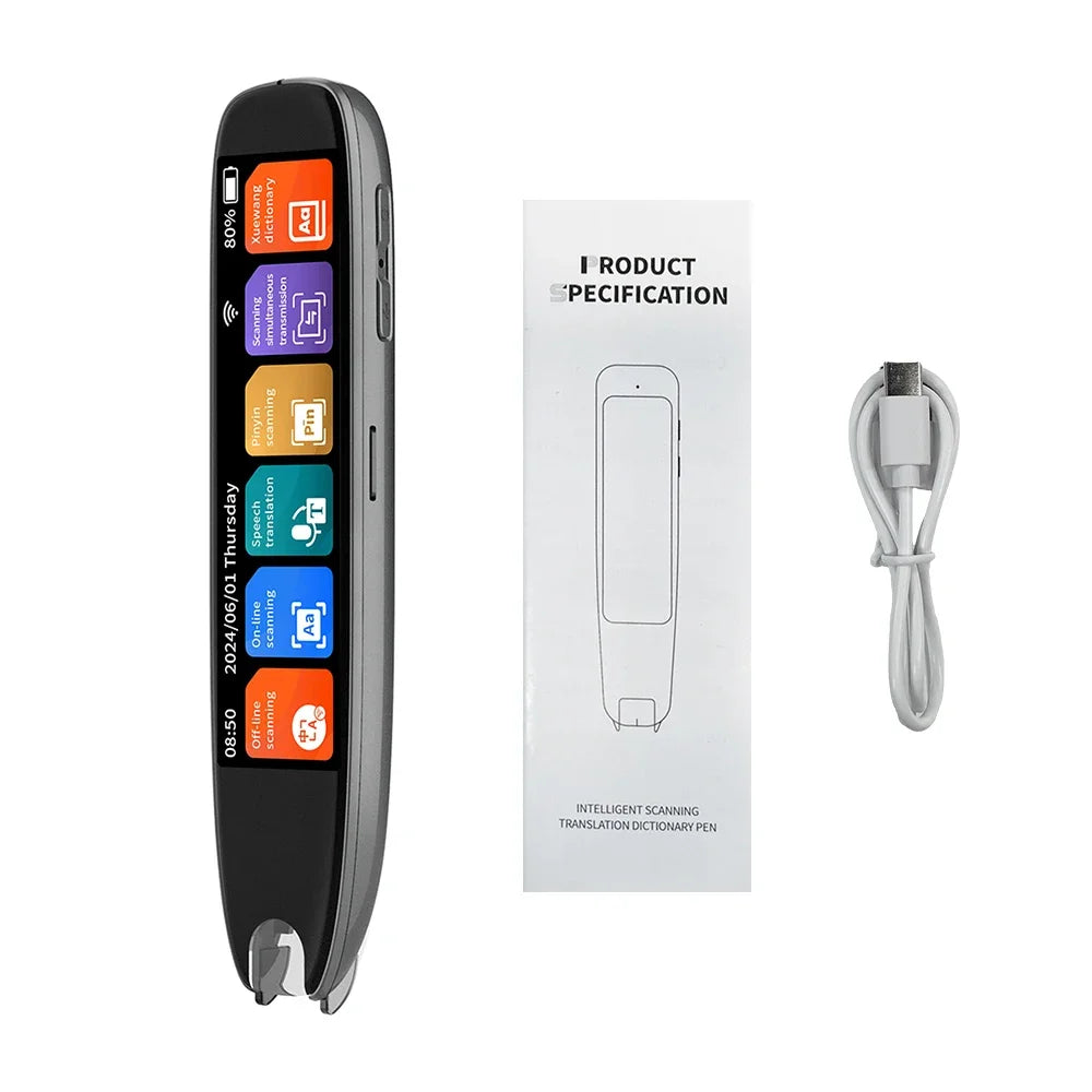 S65pro Reader Device Dictionary Translation Pen Scan Text Scanning Reading Translator WiFi/BT Connection Online Photo Translate