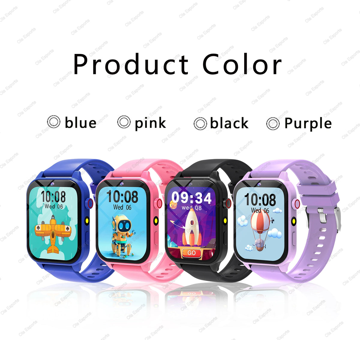 2026 New Smart Watch Kids 1.83 Inch Display 18 Games Sleep Monitor Camera Alarm Clock Children Kids Smartwatch Boys Girls Gifts