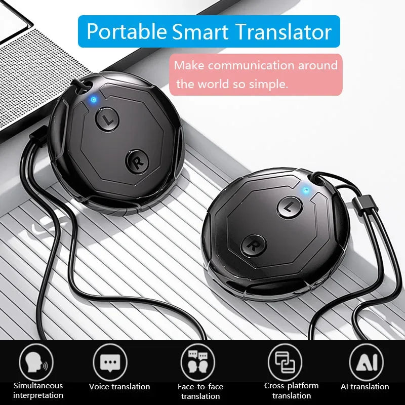 Real-time Language Translator Instant Voice Translators Meeting Summary Speech Simultaneous Interpretation AI Smart Translator
