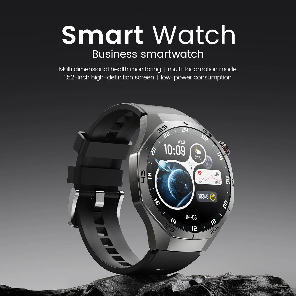 2026 New Sports Watch 5 Pro GPS Track Smart Watches Men 1.53"AMOLED Full Touch Screen Waterproof Bluetooth Talk Smart Bracelet