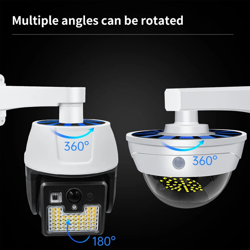 Solar Lights Outdoor Camera Lamp Anti-thief Home Courtyard PIR Motion Sensor Human Induction Outdoor Lighting