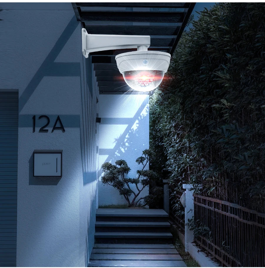 Solar Lights Outdoor Camera Lamp Anti-thief Home Courtyard PIR Motion Sensor Human Induction Outdoor Lighting