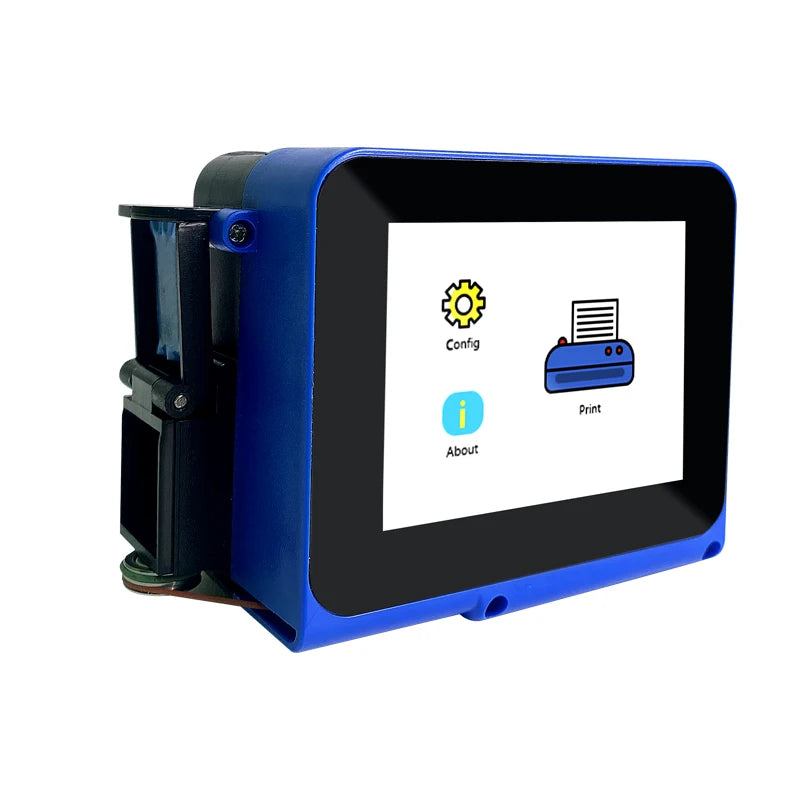 Mini Date Printer Inkjet Portable Coding Machine Bottle Box Plastic Bags Logo Text QR Code Serial Number