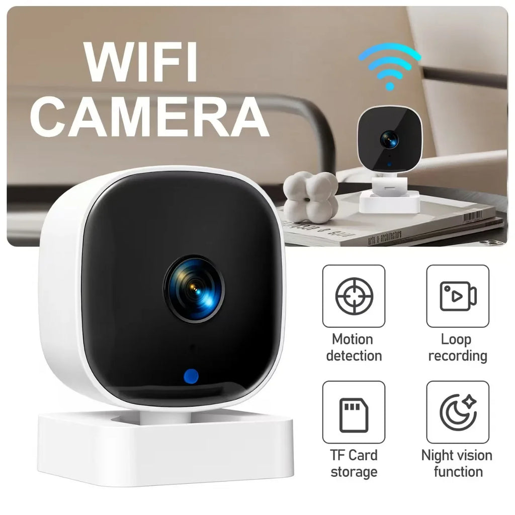 2026New 1080P Conversation Camera Wireless WiFi Mobile Phone Remote  Night Vision Smart Home Security Surveillance Camera Card