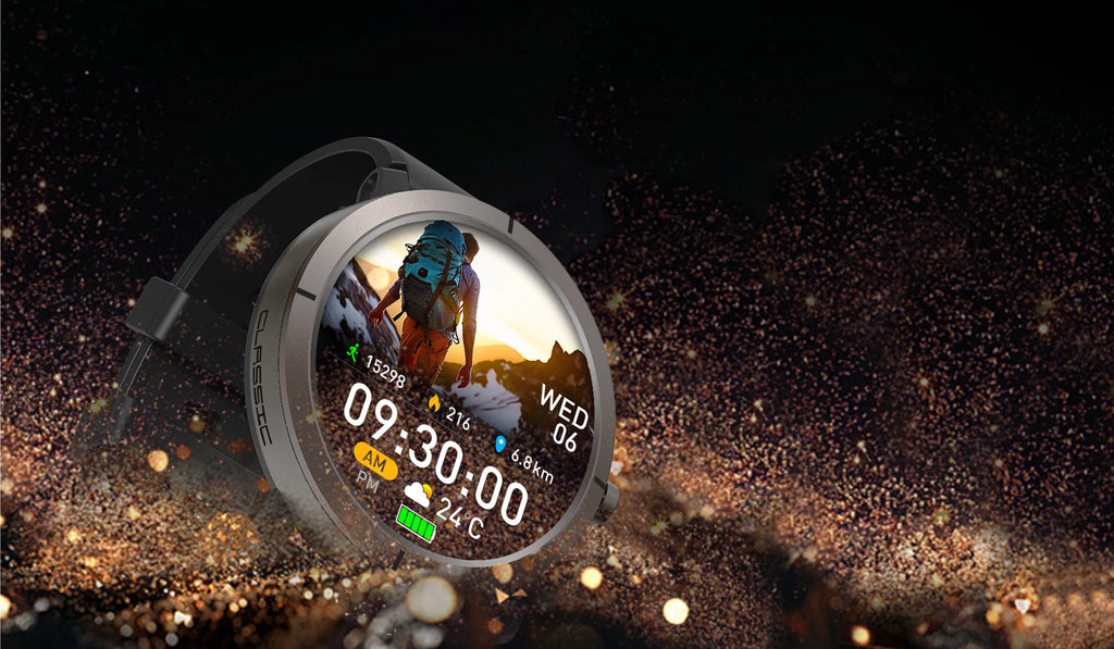 2026 GPS Smart Watch AMOLED 1.32 HD BT Call 5ATM Waterproof 170 Sport Modes 360mAh Large Battery Replaceable Strap Smart Watch
