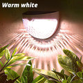 Solar Lights 6LED Half Round Ladder Waterproof Bright Courtyard Garden Hedge Balcony Night Lamps Induction Decoration Lighting