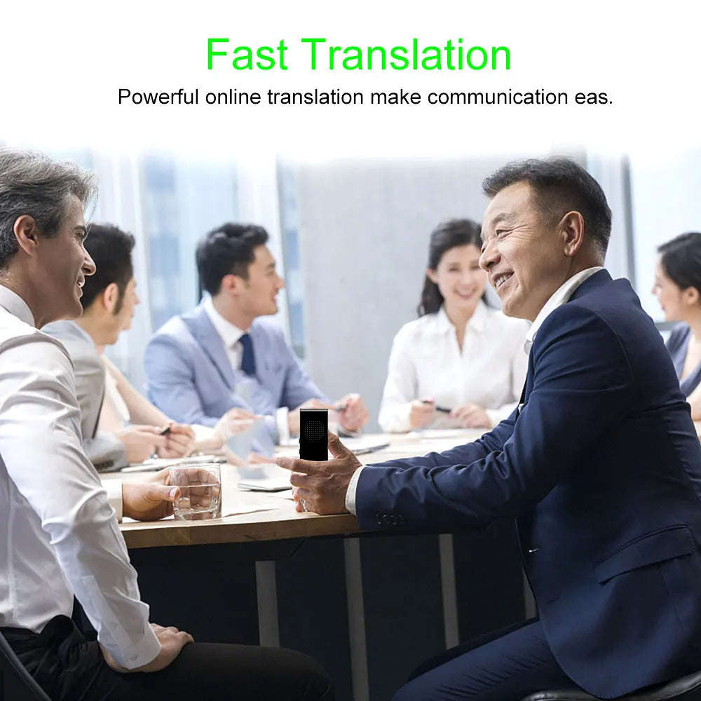 Accurate Translation And Rapid Response Multi-Languages T8S Translator Offline Bluetooth-Compatib Can Adapt To Noisy Environment