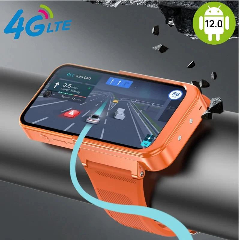2026 Q333 Mini Android 12.0 Smart Watch 3.97 Inches 8GB RAM 256GB ROM Dual SIM Standby Play Store 4G Little Smart Watch Phone