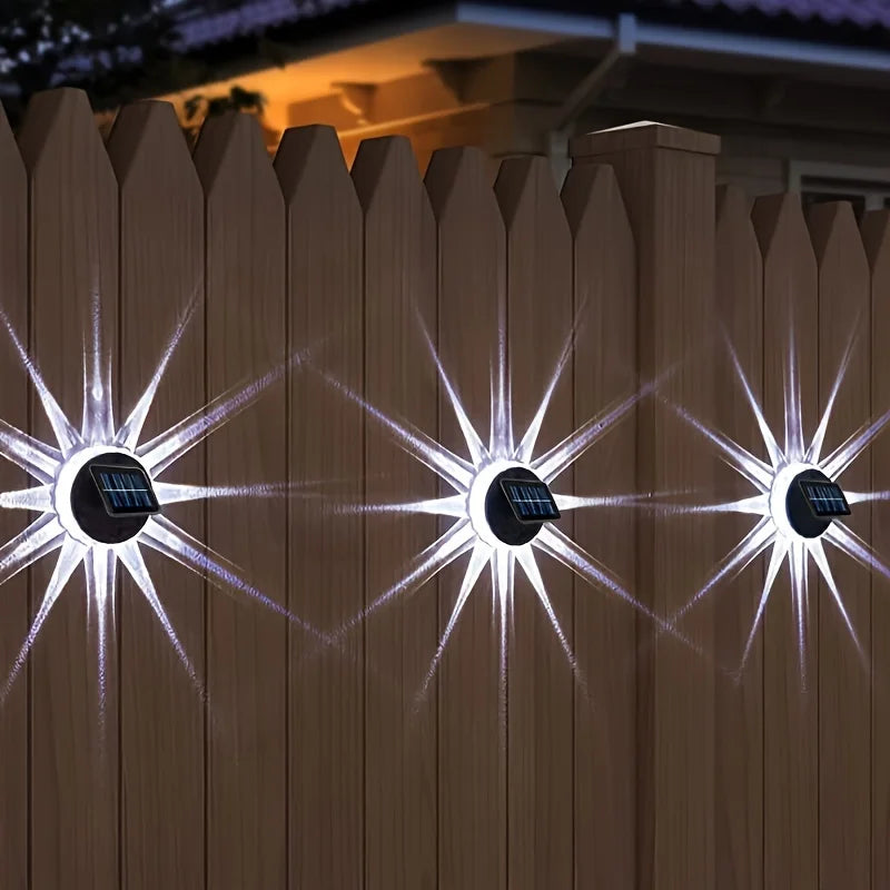 Solar Lights Decor Outdoor Led Atmosphere Lights Waterproof Lamp for Wall Stairs Fence Yard Patio Pathway Solar landscape lights