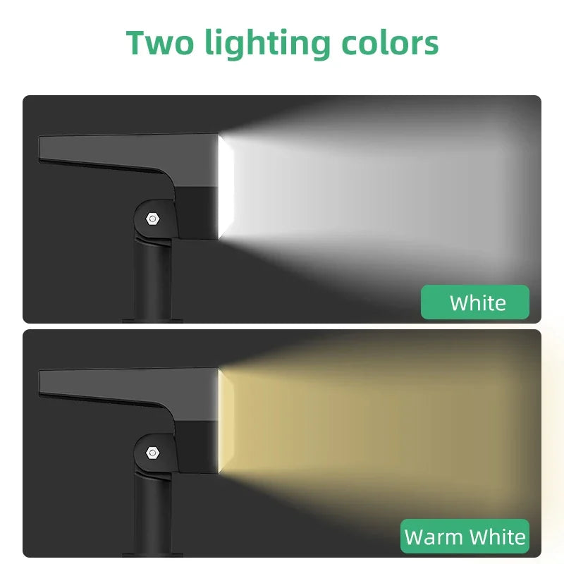 Solar Lights Outdoor  92 LED Solar Spot Lights Outdoor IP67 Waterproof Solar Garden Lights 2 In 1 for Yard Garden Porch