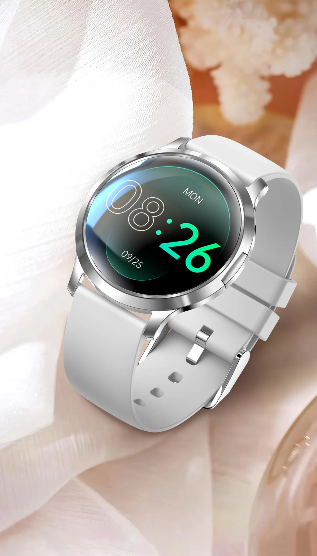 2026 New Smart Watch For Women 1.32" AMOLED Display Answer Make Call Message Health Sport Watch Ladies' Gift Music Digital Clock