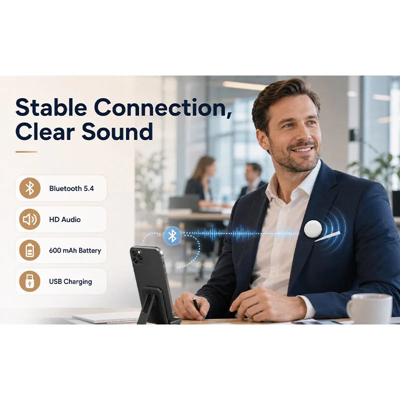 Smart Wearable Translator Ai Translators Language Translator Device  Spanish & English Practice Real Time Language Translators