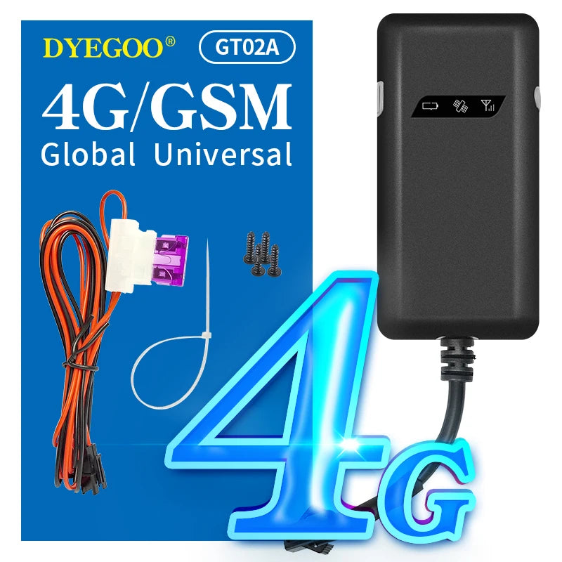Localizador GPS 4G GT02A,D,N GPS Tracker Android Mini GPS Car Tracker SOS Alarm Wire-Cut Alarm Motocicleta