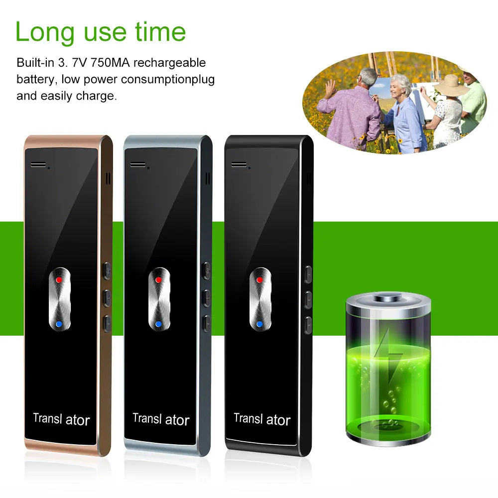Accurate Translation And Rapid Response Multi-Languages T8S Translator Offline Bluetooth-Compatib Can Adapt To Noisy Environment