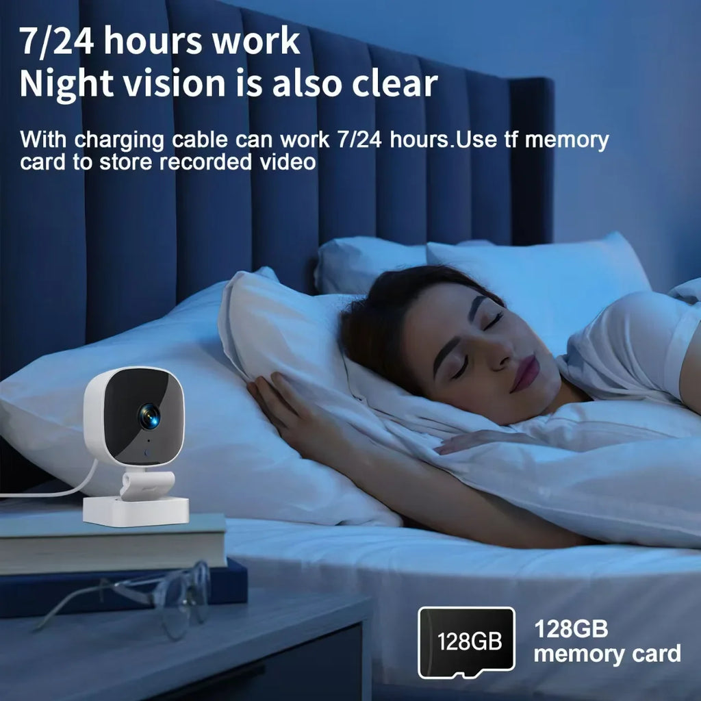 2026New 1080P Conversation Camera Wireless WiFi Mobile Phone Remote  Night Vision Smart Home Security Surveillance Camera Card
