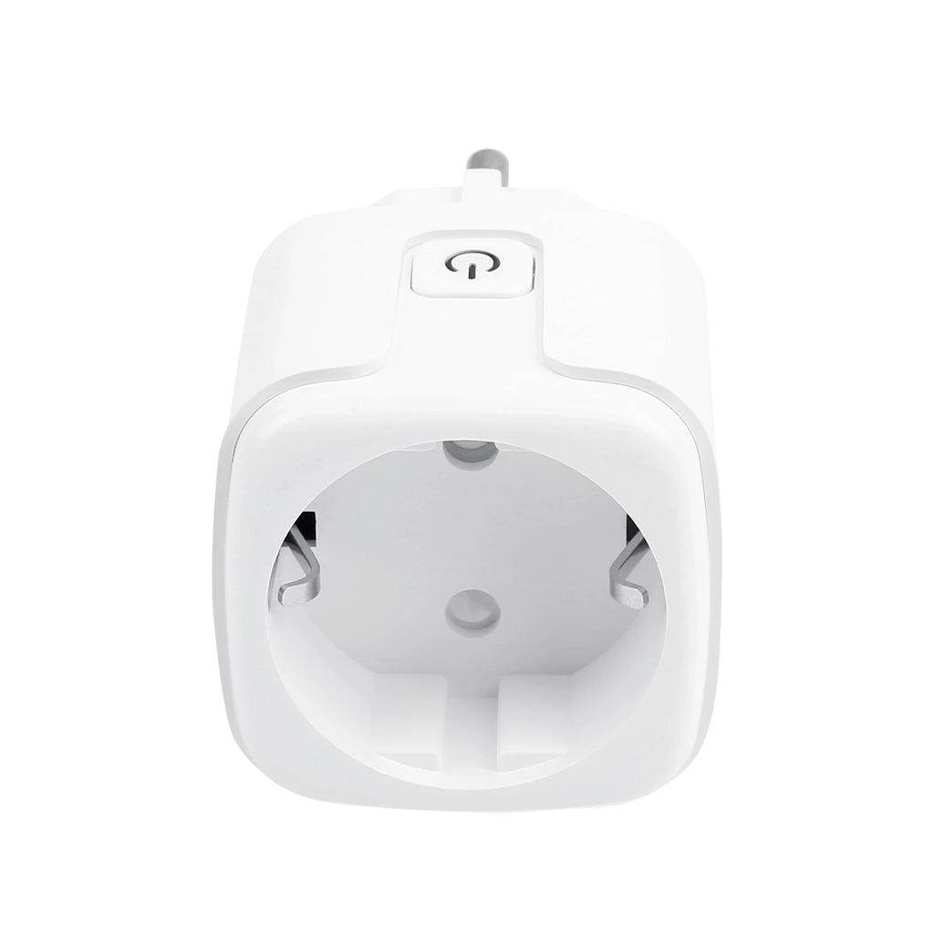 Tuya Smart Plug WiFi EU Universal 16A With Power Monitor Remote Timing Socket Outlet Works With Yandex Alice, Alexa, Goole Home