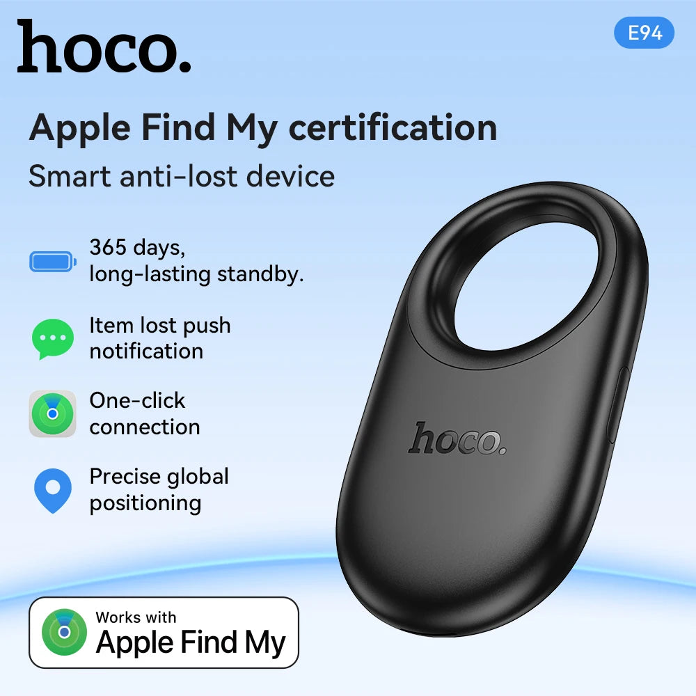 E94 Airtag GPS Intelligent Positioning Pet Key Tracker Smart Anti-lost Device with Case Tracking Find My Elderly Kids For iPhone