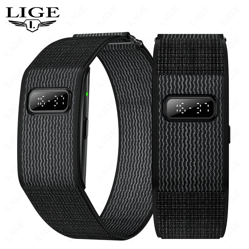 2026 No Screen Smart Watch for Men Women Waterproof Sport Electronic Bracelet Fitness Tracker Heart Rate Sleep Monitor Pedometer