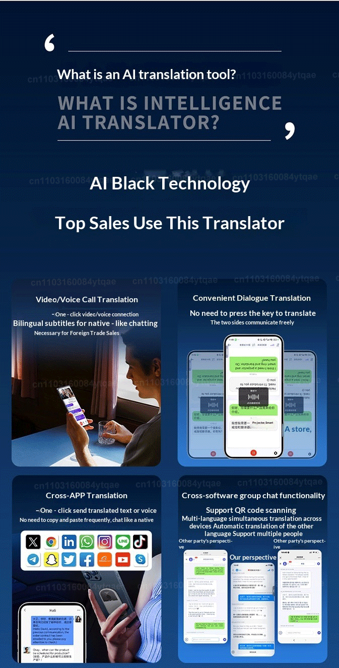 UURMI T5 AI Translator: 144 Languages, 0.5s Speed, 98% Accuracy, 16 Offline, Photo/Video Translate, 60-Day Battery, 5G Free