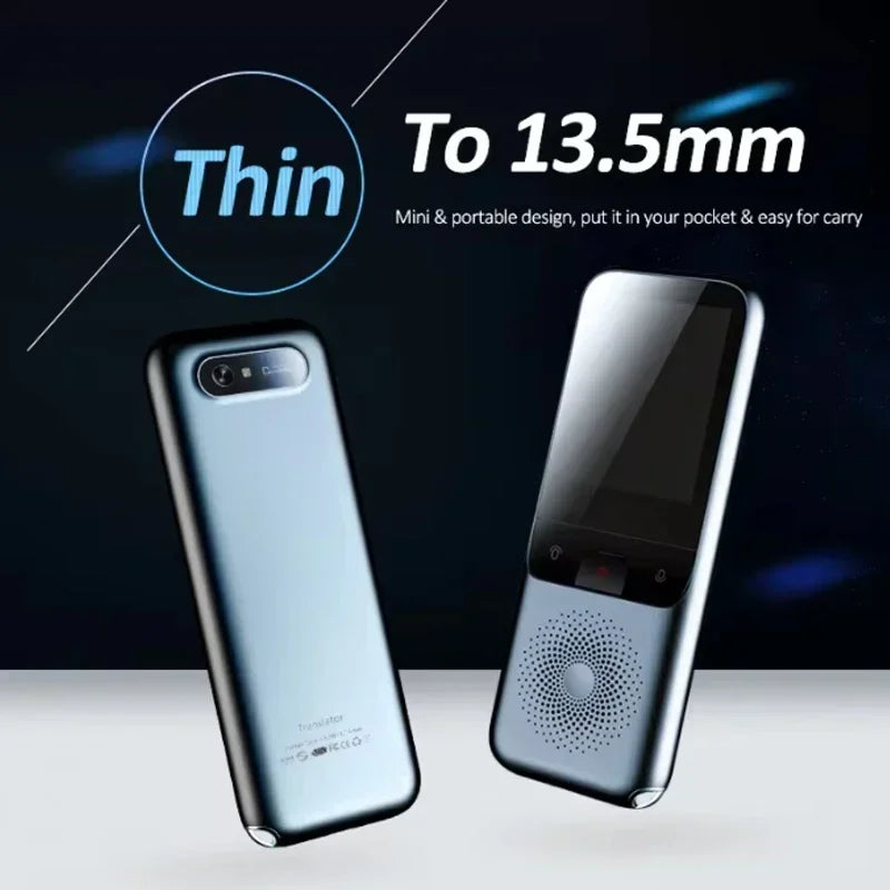 138 Language T11 Smart Translator Portable Audio Offline Real-time Intelligent Voice AI Photo Translator - Offline Translation