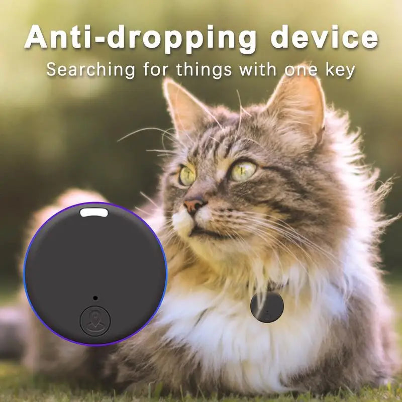 Smart Tag Mini GPS Bluetooth 5.0 Tracker Anti-Lost Device For Pets Cat Dog Kids Key Bag Wallet Universal Tracking Finder Locator