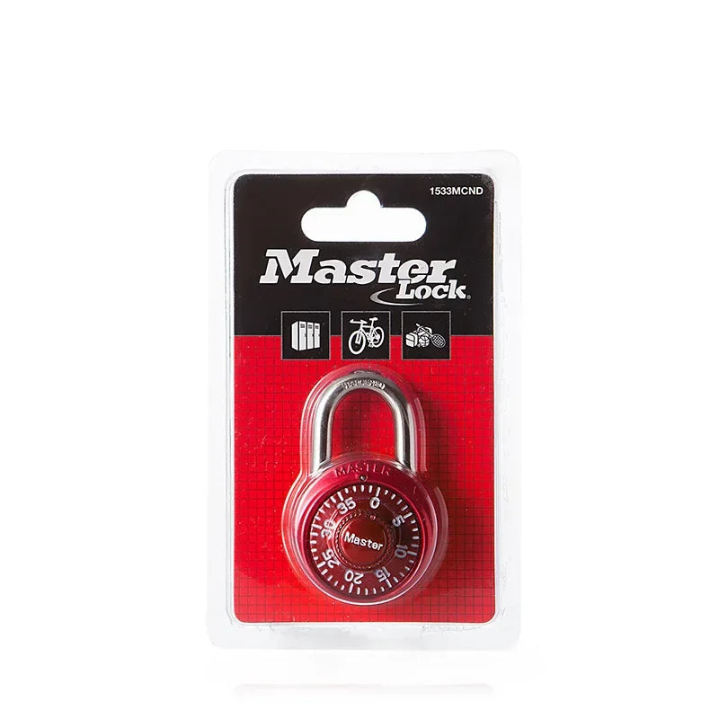 Locker Rotate Portable Password Lock Combination Padlock Rotation Lock for Gym and School Lockers Master Lock 1530D Combination