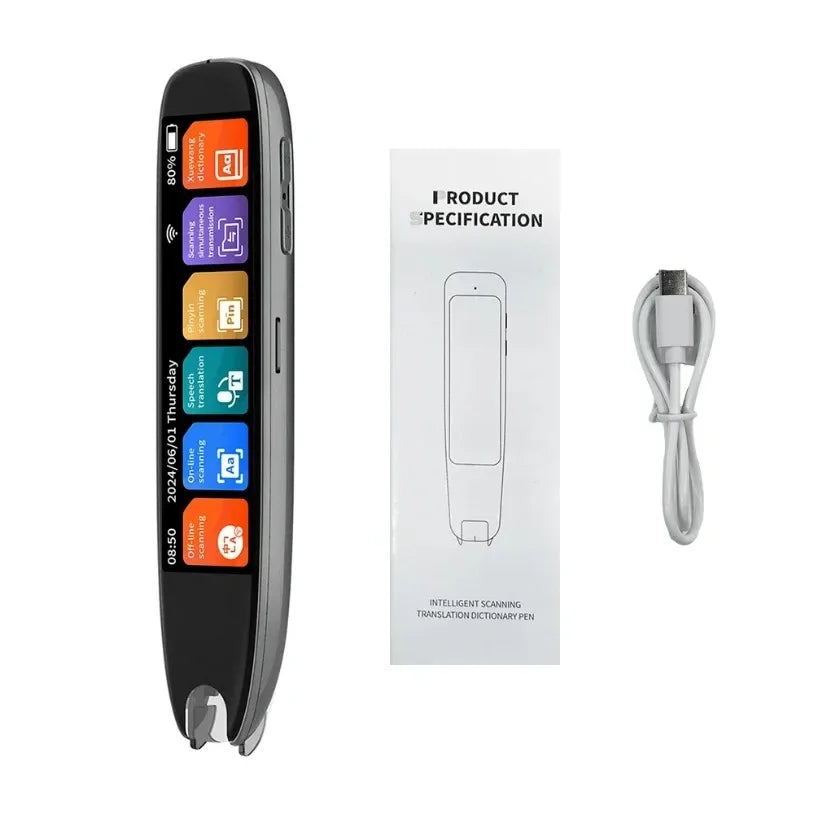 S65pro Reader Device Dictionary Translation Pen Scan Text Scanning Reading Translator WiFi/BT Connection Online Photo Translate
