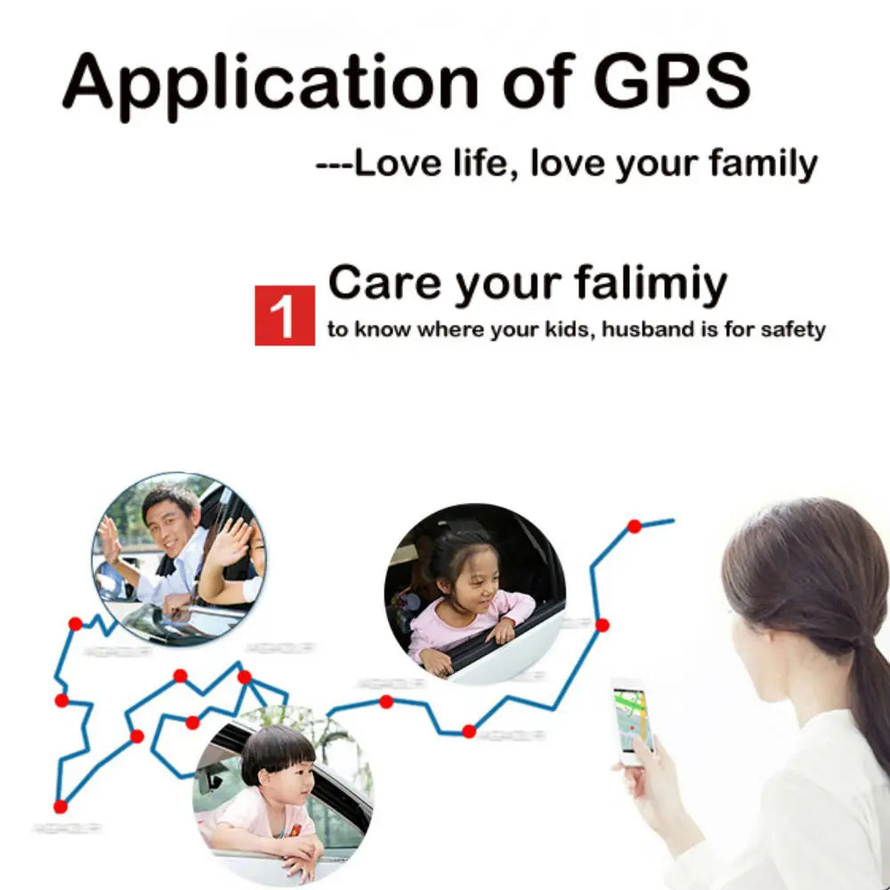 Car Tracker Mini GPS Locator Finder 2G Magnet TKSTAR TK913 Vehicle Tracker Anti Theft SOS Real Time Long Standby Free Web APP
