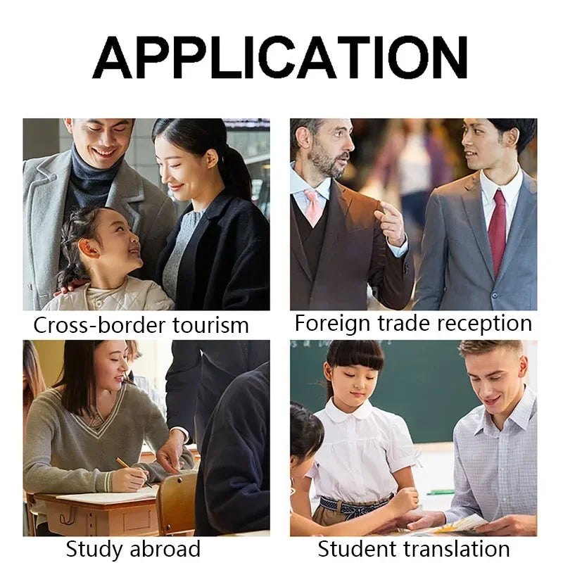 Real-time Language Translator Instant Voice Translators Meeting Summary Speech Simultaneous Interpretation AI Smart Translator