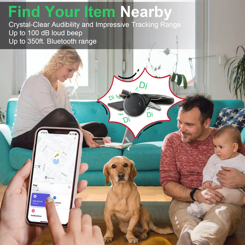 1/4 Packs GPS Tracker Smart Tag Tracking Device for Car Keys Pet Kid Luggage work with iOS GPS Locator Air Tracker Tag