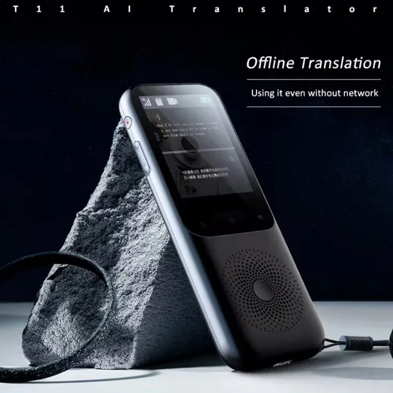 138 Language T11 Smart Translator Portable Audio Offline Real-time Intelligent Voice AI Photo Translator - Offline Translation
