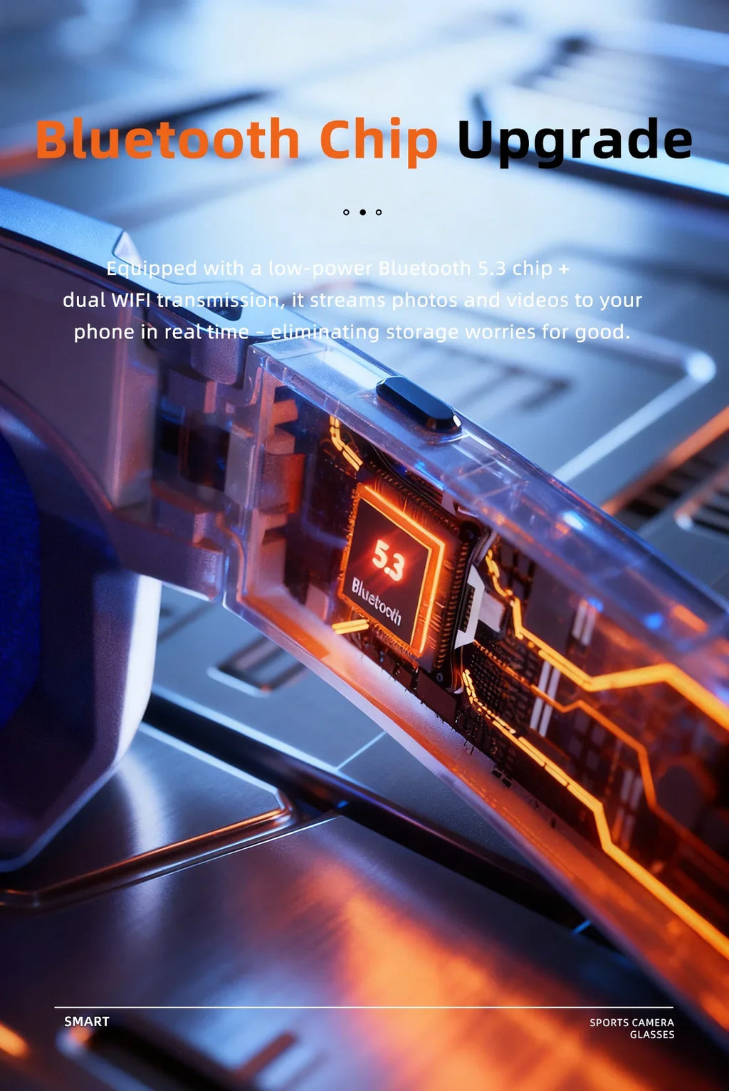 2026 New AI Smart Glasses 800W Camera HD Anti-shake Bicycle Riding Shooting&recording IP54 Water & Dust Translation Smartglasses