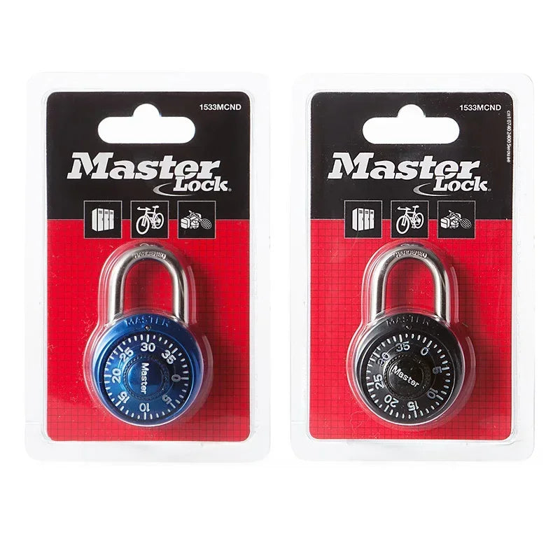 Locker Rotate Portable Password Lock Combination Padlock Rotation Lock for Gym and School Lockers Master Lock 1530D Combination