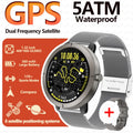 2026 GPS Smart Watch AMOLED 1.32 HD BT Call 5ATM Waterproof 170 Sport Modes 360mAh Large Battery Replaceable Strap Smart Watch