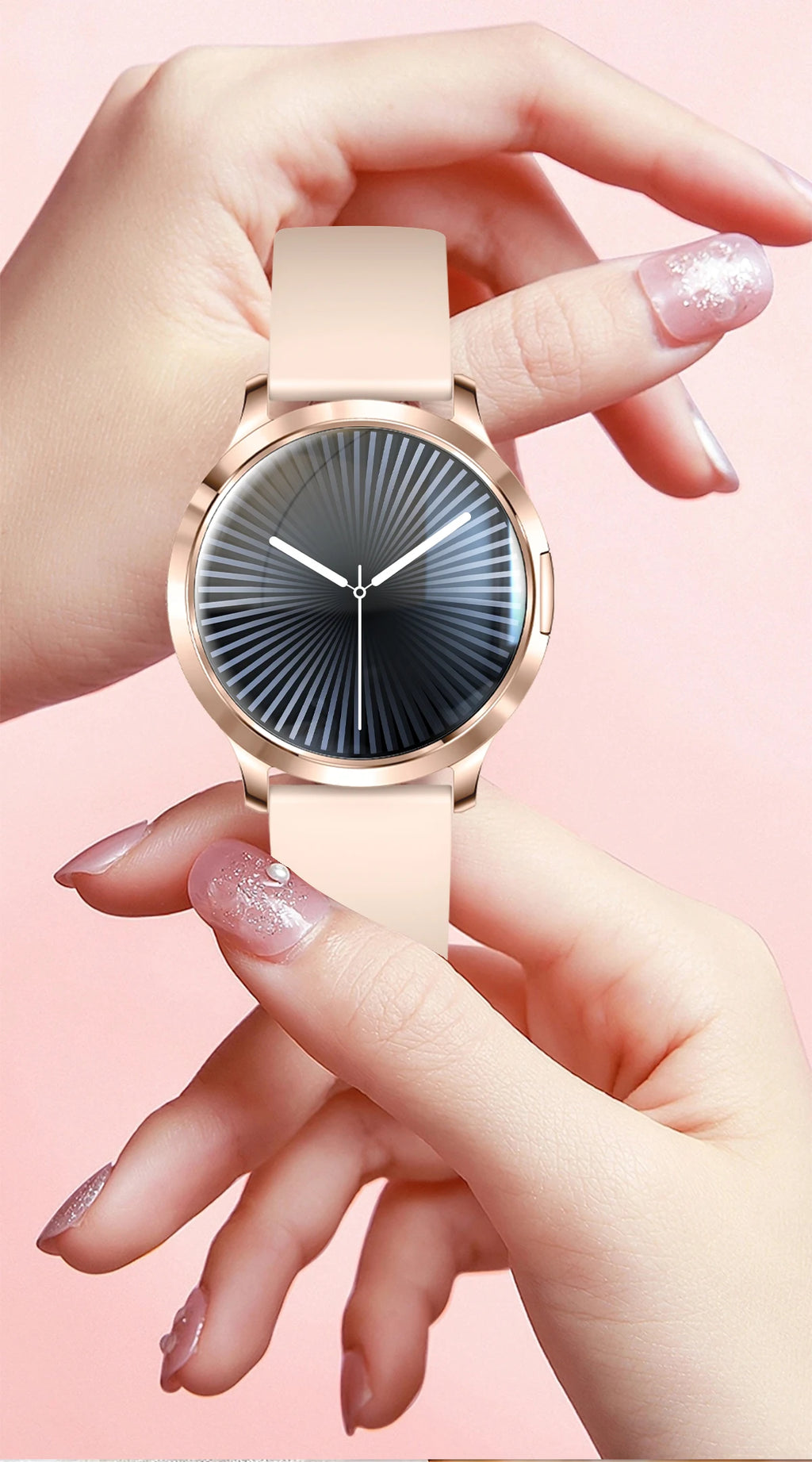 2026 New Smart Watch For Women 1.32" AMOLED Display Answer Make Call Message Health Sport Watch Ladies' Gift Music Digital Clock