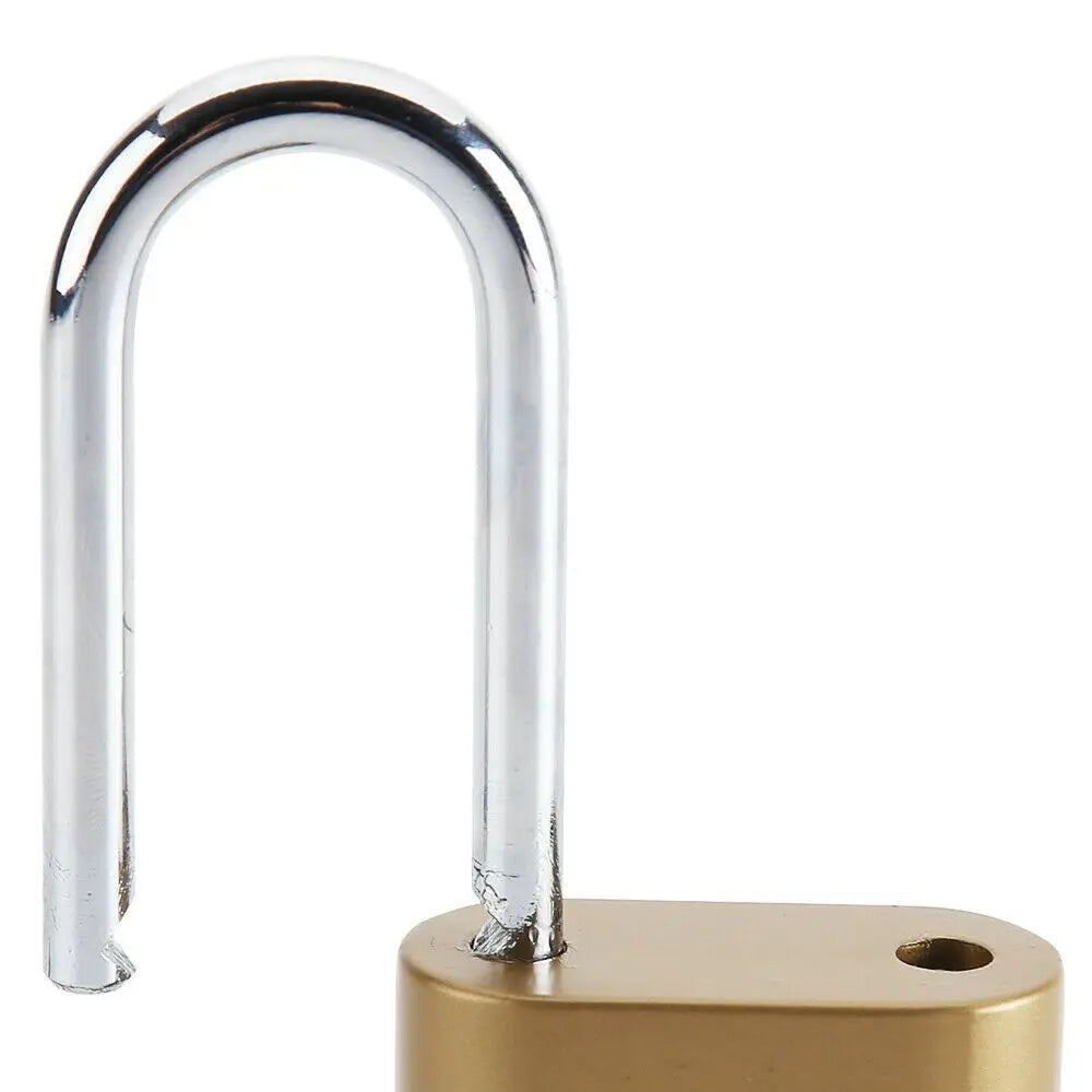4 Dial Metal Toolbox Cabinet Luggage Backpack Password Lock Padlock Code Lock Digit Locks