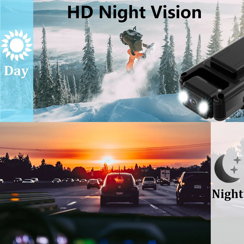 2026 NEW  Mini Camera 1080P Portable Digital Video Recorder Worn Police Small Body Cam Night Vision DV Miniature Camcorde