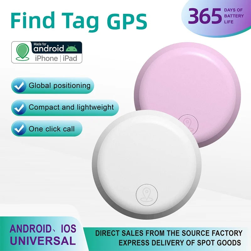 global tracker locator for iOS and android gps tracker findtag Track Playback anti-lost device for car bag luggage kids elderly