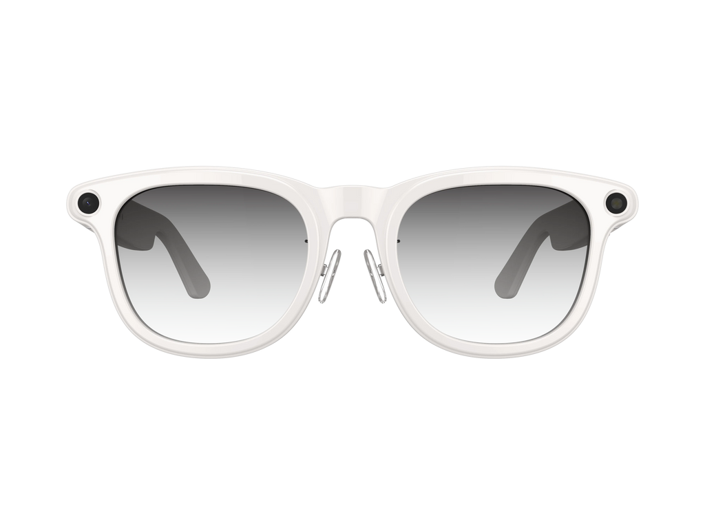 AI Smart Audio image Glasses, 3600mAh Charging Case, Hands-Free Call, Open-Ear Headphones, for Driving, Running, Daily Use