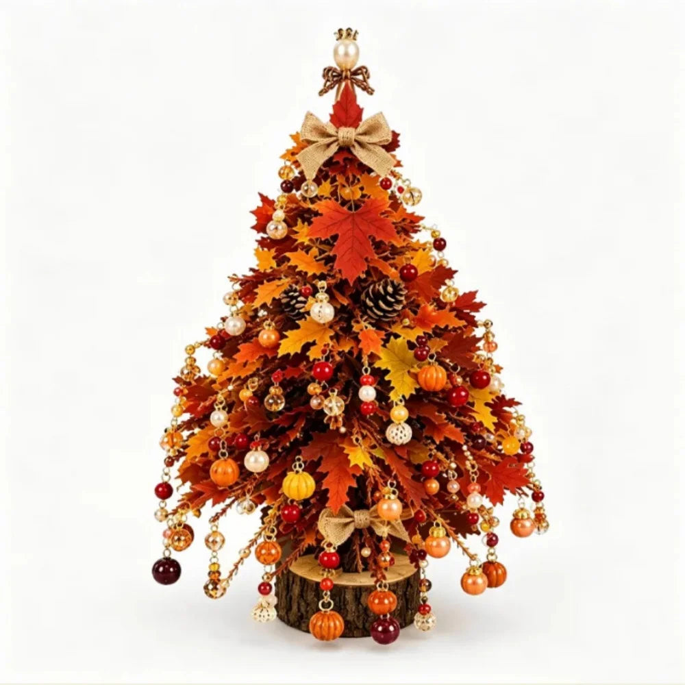 DIY Beaded Christmas Tree Kit, Crystal Bead Holiday Craft Set | DIY Beaded Christmas Tree Kit with Crystal Beads and Ornaments