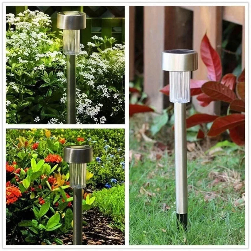 Solar Outdoor Lights Garden Lamp Solar Powered Waterproof Landscape Path Outdoor for Yard Backyard Lawn Patio Decorative