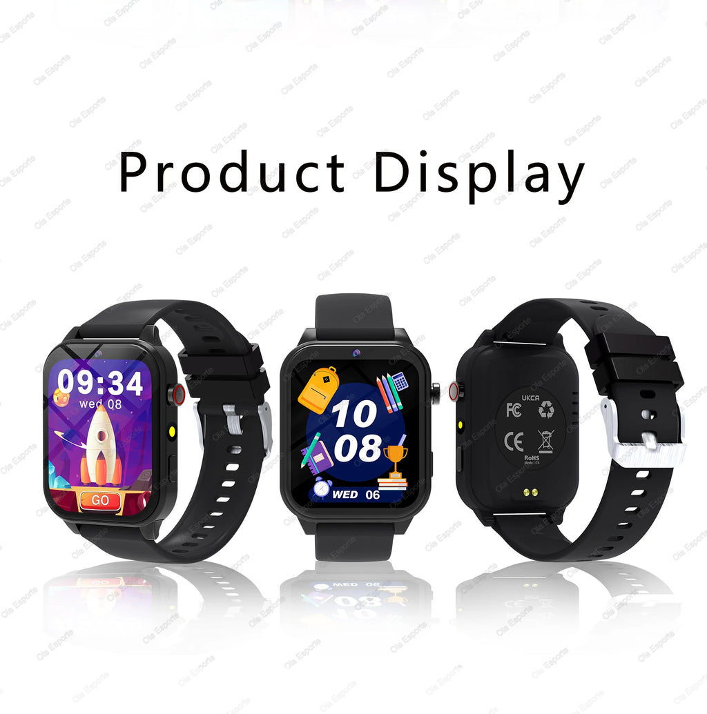 2026 New Smart Watch Kids 1.83 Inch Display 18 Games Sleep Monitor Camera Alarm Clock Children Kids Smartwatch Boys Girls Gifts