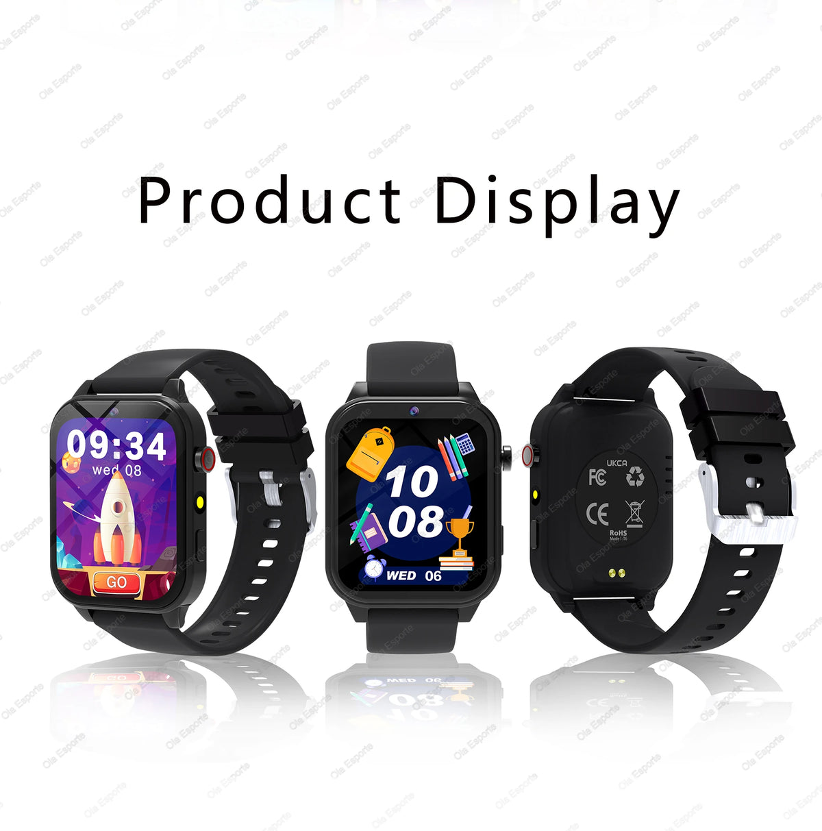 2026 New Smart Watch Kids 1.83 Inch Display 18 Games Sleep Monitor Camera Alarm Clock Children Kids Smartwatch Boys Girls Gifts
