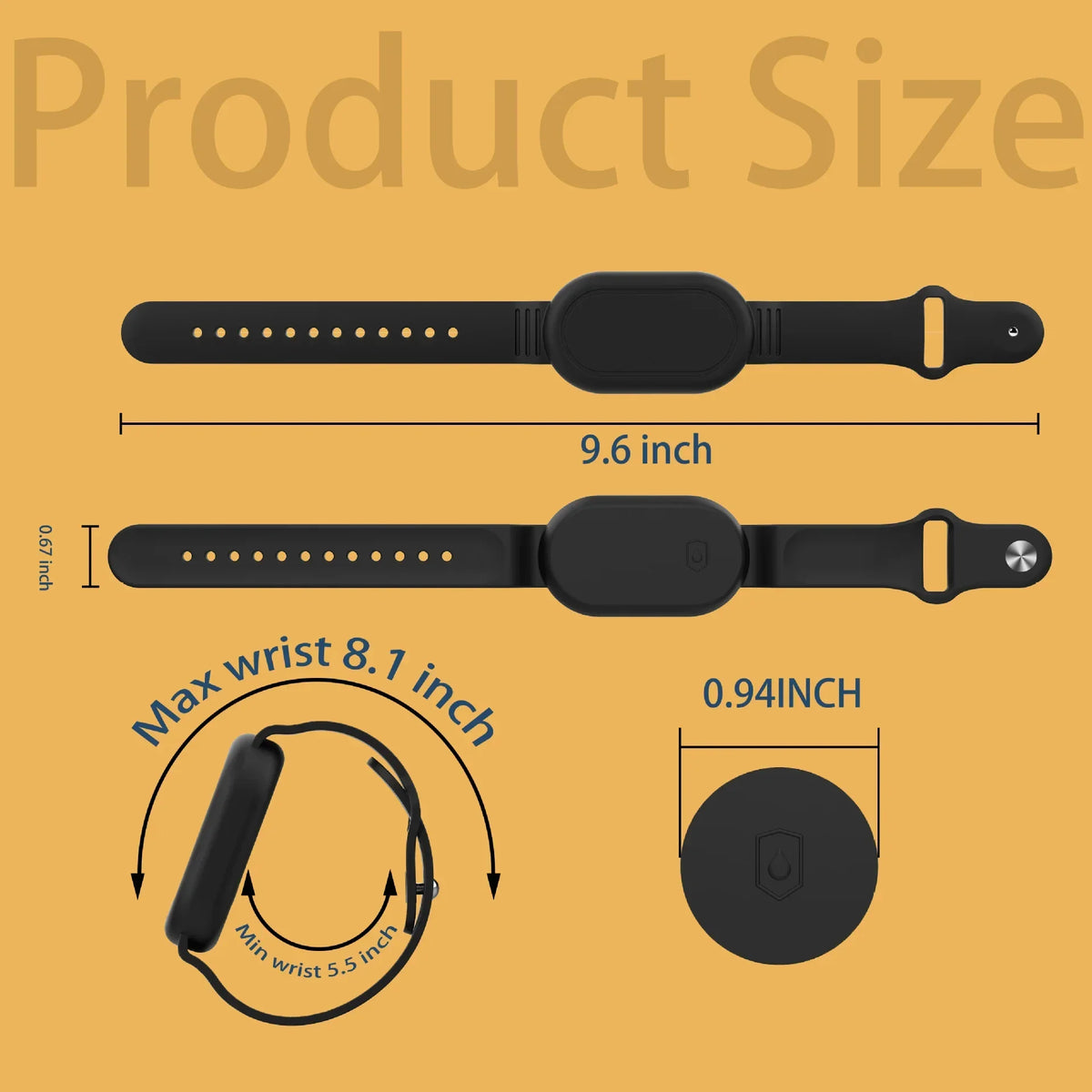 Silicone Strap Protective Cover for Smart Tag 2 Waterproof Wristband Compatible with Galaxy SmartTag2 Tracker Holder Case