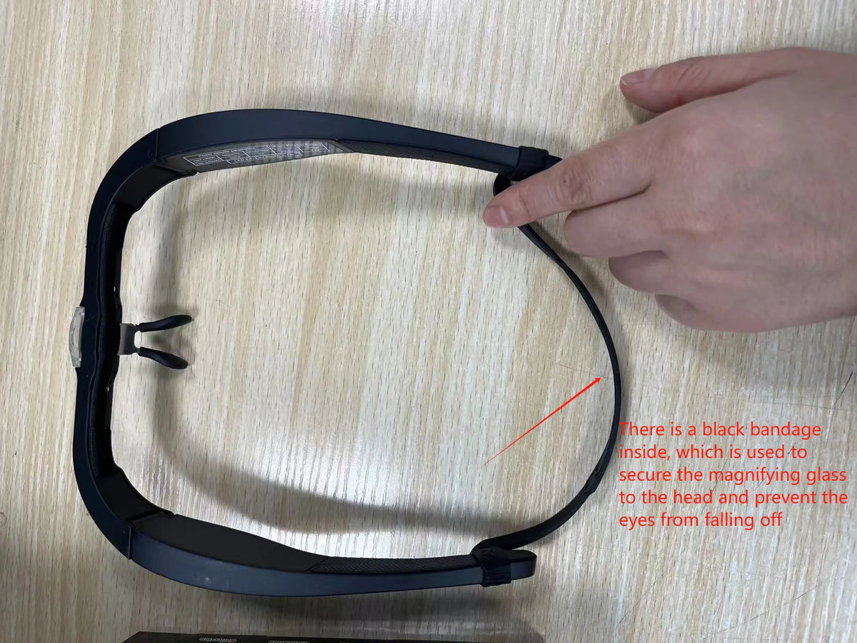 Magnifying Glasses Magnifier1.5X 2.5X 3.5X 5.0X USB Rechargeable With LED Light For Reading Jewelers Watchmaker Repair Wearing
