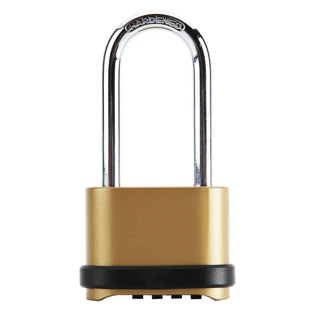 4 Dial Metal Toolbox Cabinet Luggage Backpack Password Lock Padlock Code Lock Digit Locks